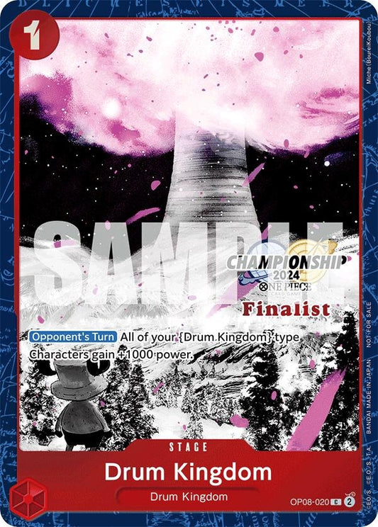 Image for Drum Kingdom (Championship 2024 Finalist Card Set Vol. 2) - One Piece Card Game