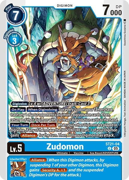 Image for Zudomon - Digimon Card Game