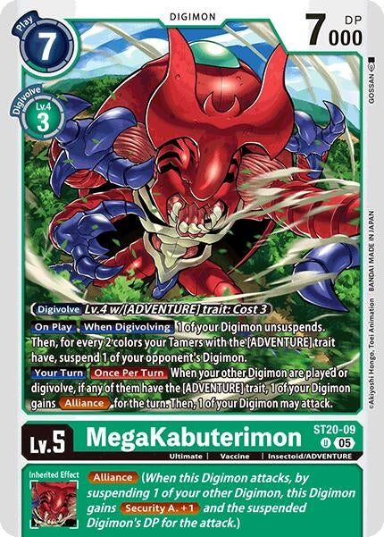 Image for MegaKabuterimon - Digimon Card Game