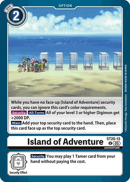 Image for Island of Adventure - Digimon Card Game