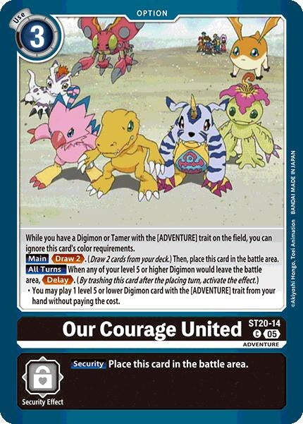 Image for Our Courage United - Digimon Card Game