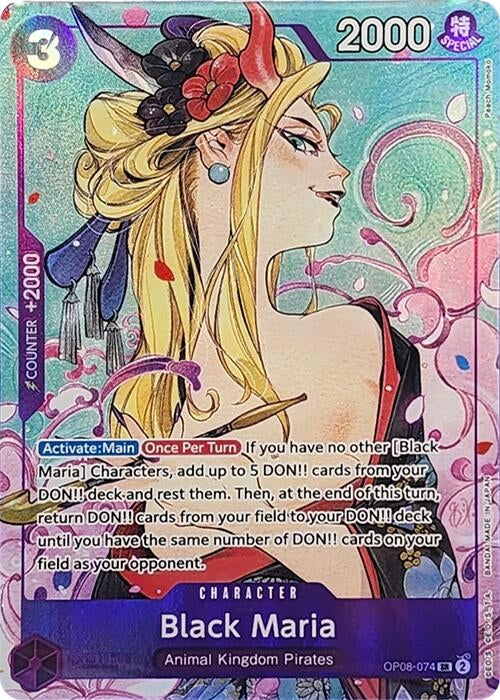 Image for Black Maria (Illustration Box Vol.2) - One Piece Card Game