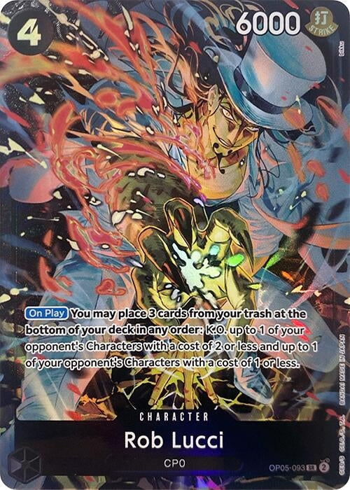 Image for Rob Lucci (Illustration Box EX) - One Piece Card Game