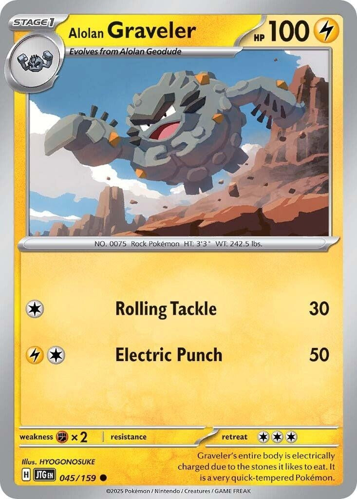 Image for Alolan Graveler - Pokemon