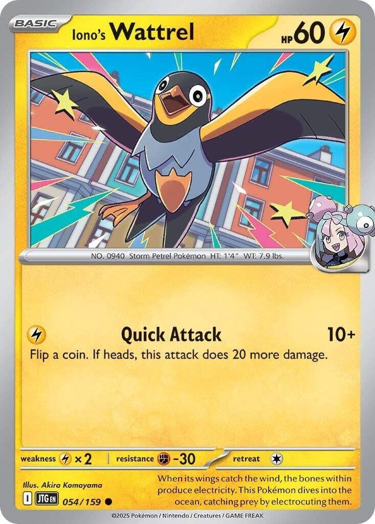 Image for Iono's Wattrel - Pokemon