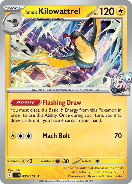 Image for Iono's Kilowattrel - Pokemon