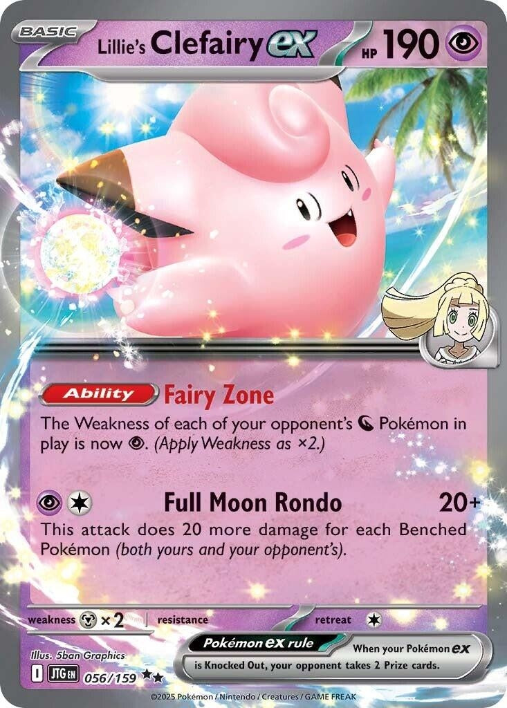 Image for Lillie's Clefairy ex - Pokemon
