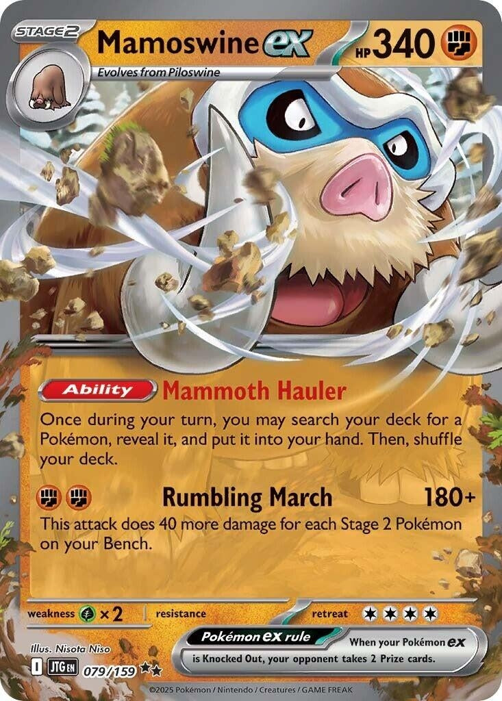 Image for Mamoswine ex - Pokemon