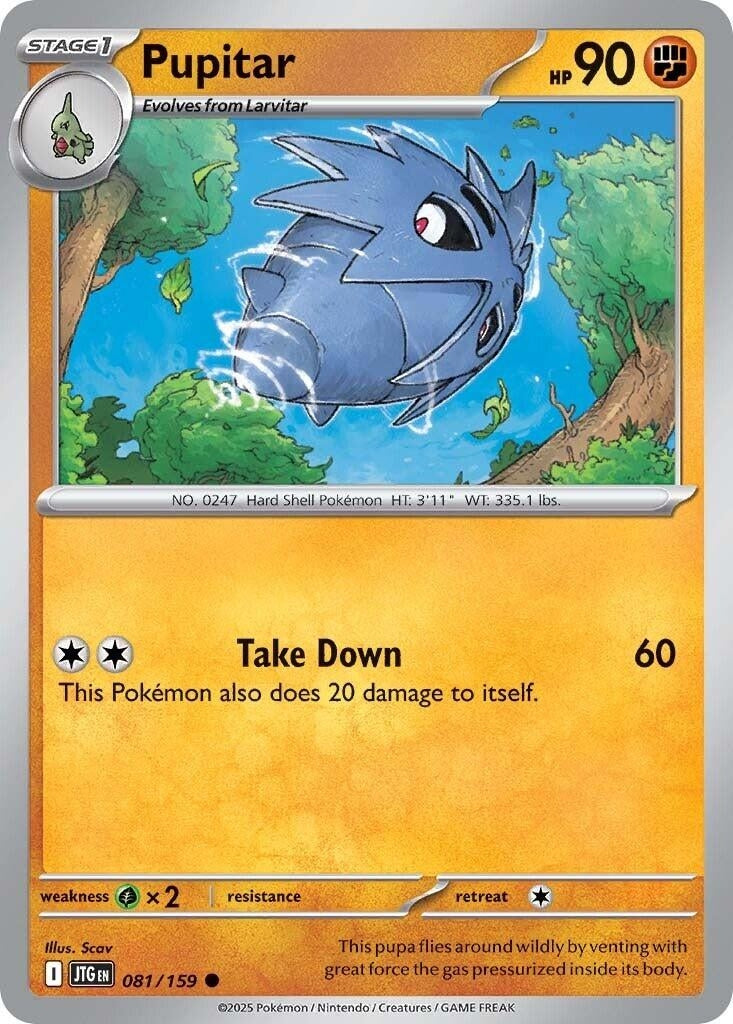Image for Pupitar - Pokemon