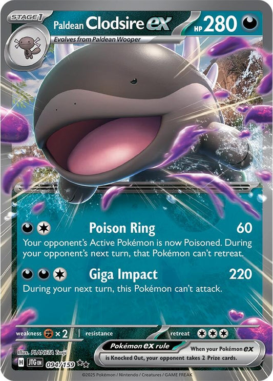 Image for Paldean Clodsire ex - Pokemon