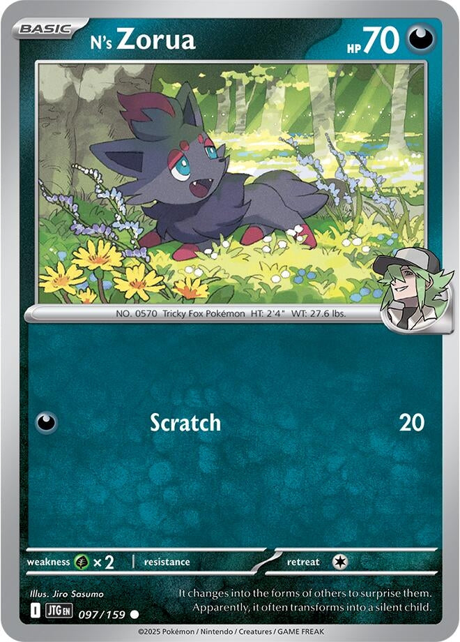 Image for N's Zorua - Pokemon