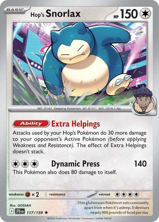 Image for Hop's Snorlax - Pokemon