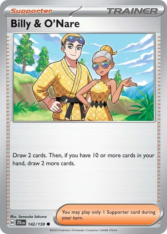 Image for Billy & O'Nare - Pokemon
