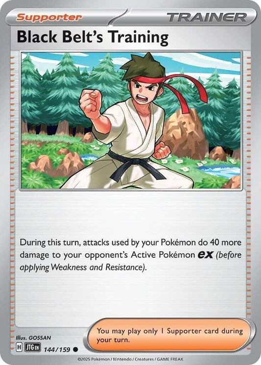Image for Black Belt's Training - Pokemon
