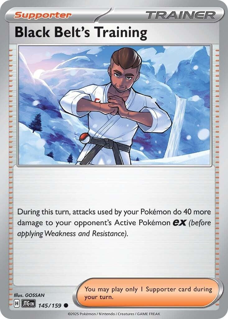 Image for Black Belt's Training - Pokemon