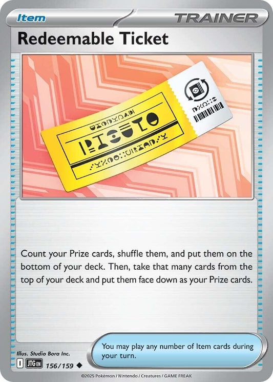 Image for Redeemable Ticket - Pokemon