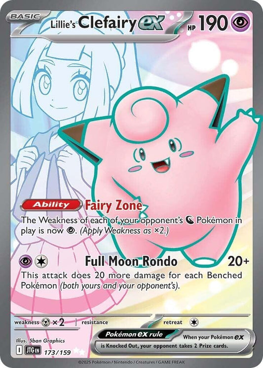 Image for Lillie's Clefairy ex - Pokemon