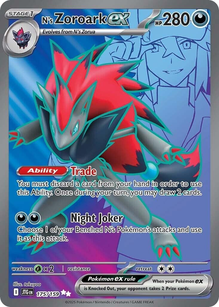 Image for N's Zoroark ex - Pokemon