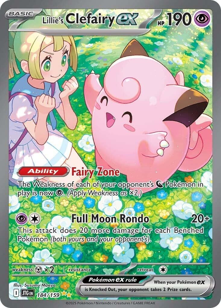 Image for Lillie's Clefairy ex - Pokemon