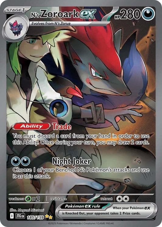 Image for N's Zoroark ex - Pokemon