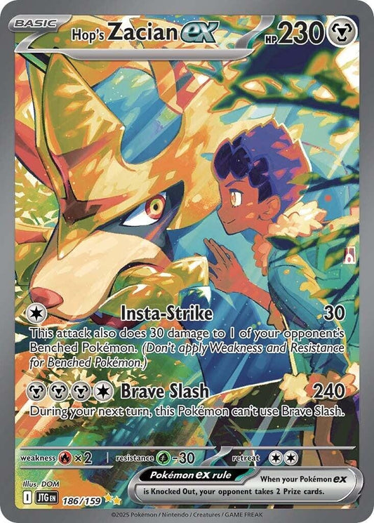 Image for Hop's Zacian ex - Pokemon