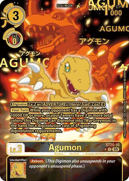 Image for Agumon (Rare Pull) - Digimon Card Game