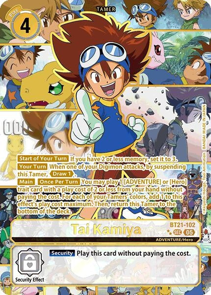 Image for Tai Kamiya (Rare Pull) - Digimon Card Game