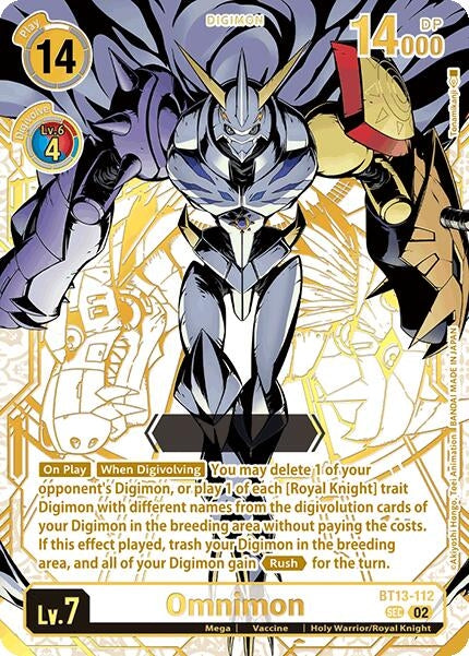 Image for Omnimon (Rare Pull) - Digimon Card Game