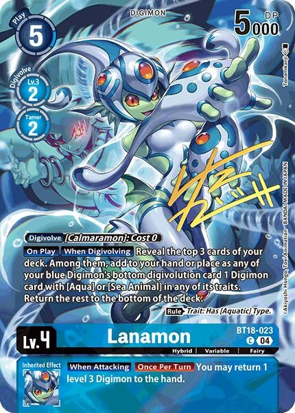 Image for Lanamon (Rare Pull) - Digimon Card Game