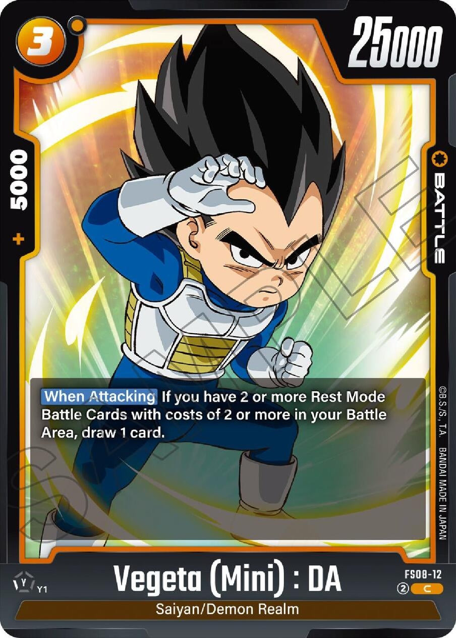 Image for Vegeta (Mini) : DA - FS08-12 - Dragon Ball Super: Fusion World