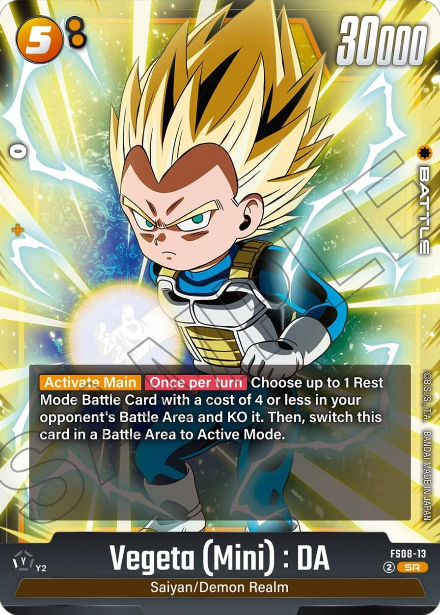 Image for Vegeta (Mini) : DA - FS08-13 - Dragon Ball Super: Fusion World