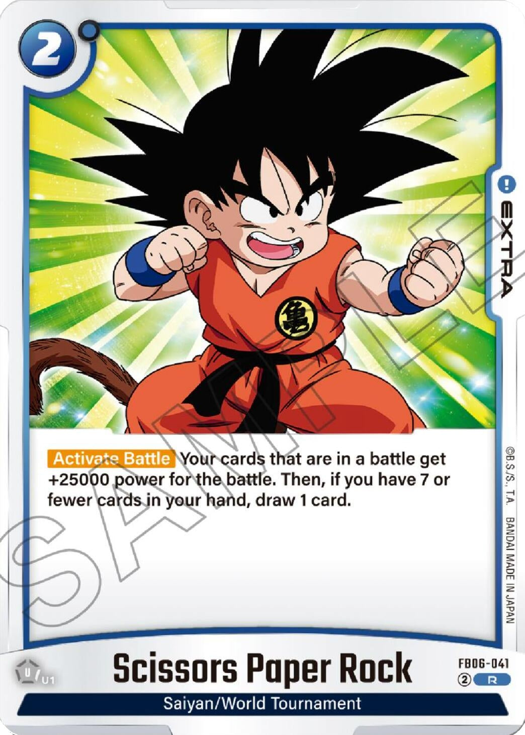 Image for Scissors Paper Rock - Dragon Ball Super: Fusion World