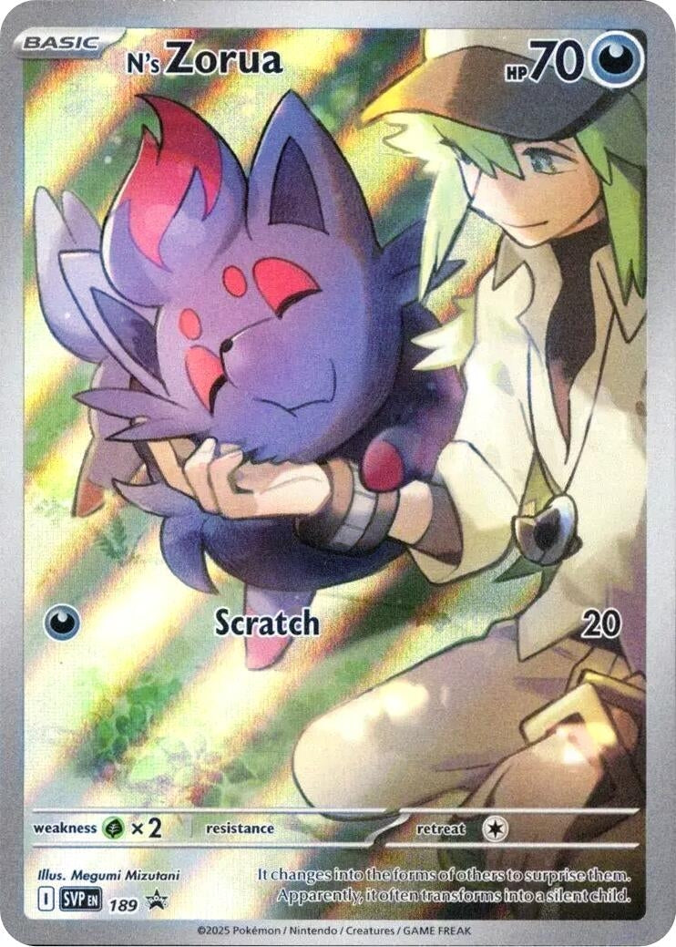 Image for N's Zorua - 189 - Pokemon