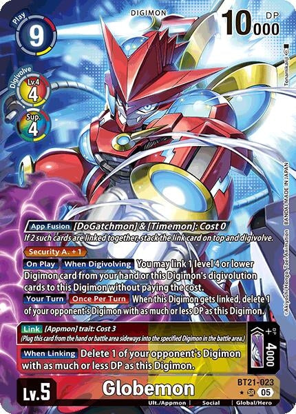 Image for Globemon (Alternate Art) - Digimon Card Game