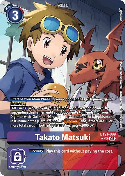Image for Takato Matsuki (Alternate Art) - Digimon Card Game