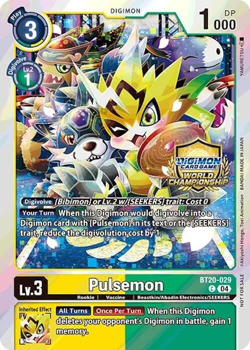 Image for Pulsemon (Regionals 25-26 Champion Card Set Season 1) - Digimon Card Game