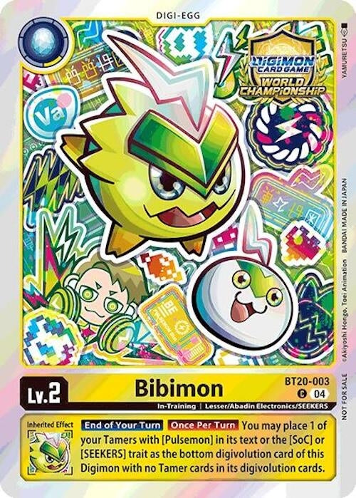 Image for Bibimon (Regionals 25-26 Champion Card Set Season 1) - Digimon Card Game