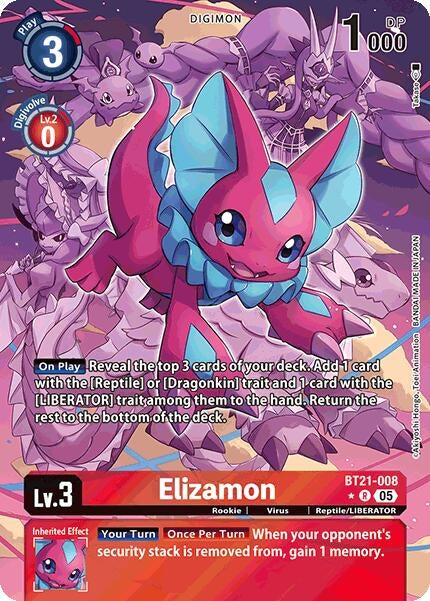 Image for Elizamon (Alternate Art) - Digimon Card Game