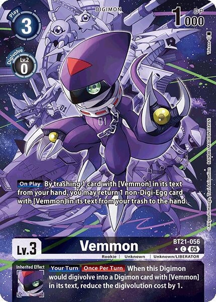 Image for Vemmon (Alternate Art) - Digimon Card Game