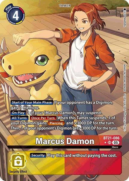 Image for Marcus Damon (Alternate Art) - Digimon Card Game