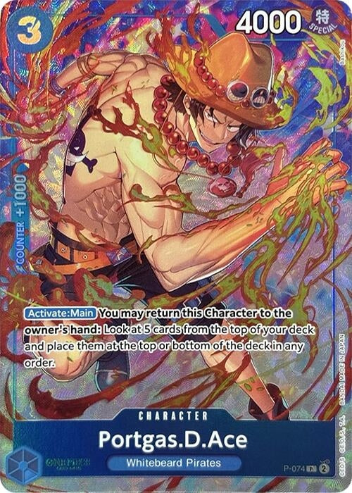 Image for Portgas.D.Ace (Premium Card Collection -Best Selection Vol. 3-) - One Piece Card Game
