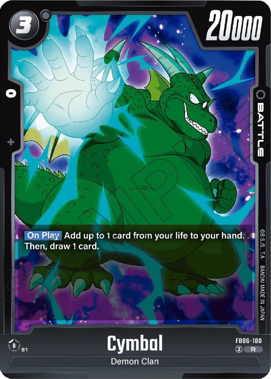 Image for Cymbal - FB06-100 - Dragon Ball Super: Fusion World