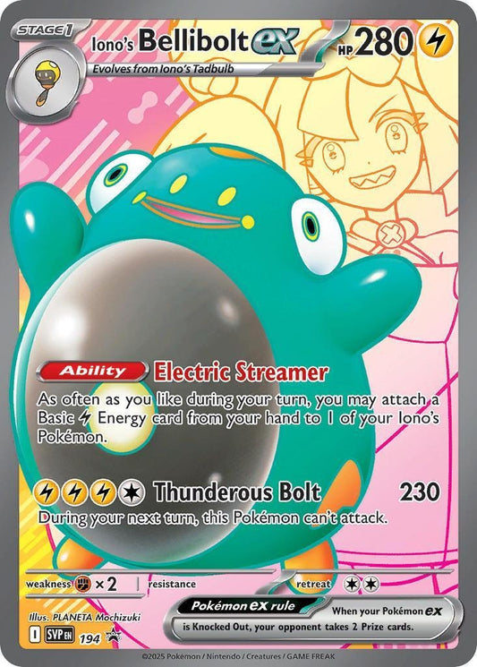 Image for Iono's Bellibolt ex - 194 - Pokemon