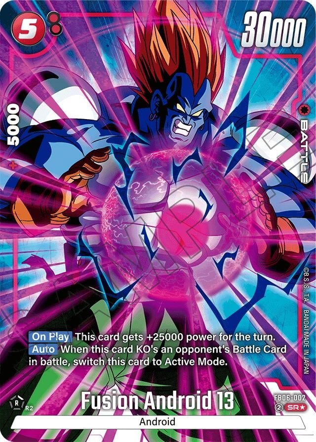 Image for Fusion Android 13 - FB06-002 (Alternate Art) - Dragon Ball Super: Fusion World