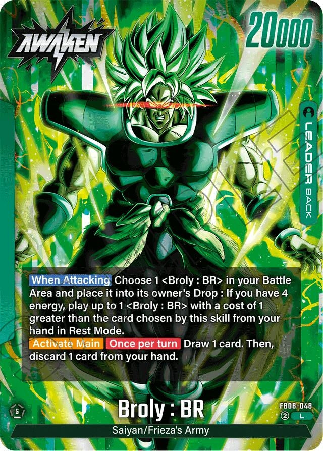 Image for Broly : BR - FB06-048 - Dragon Ball Super: Fusion World