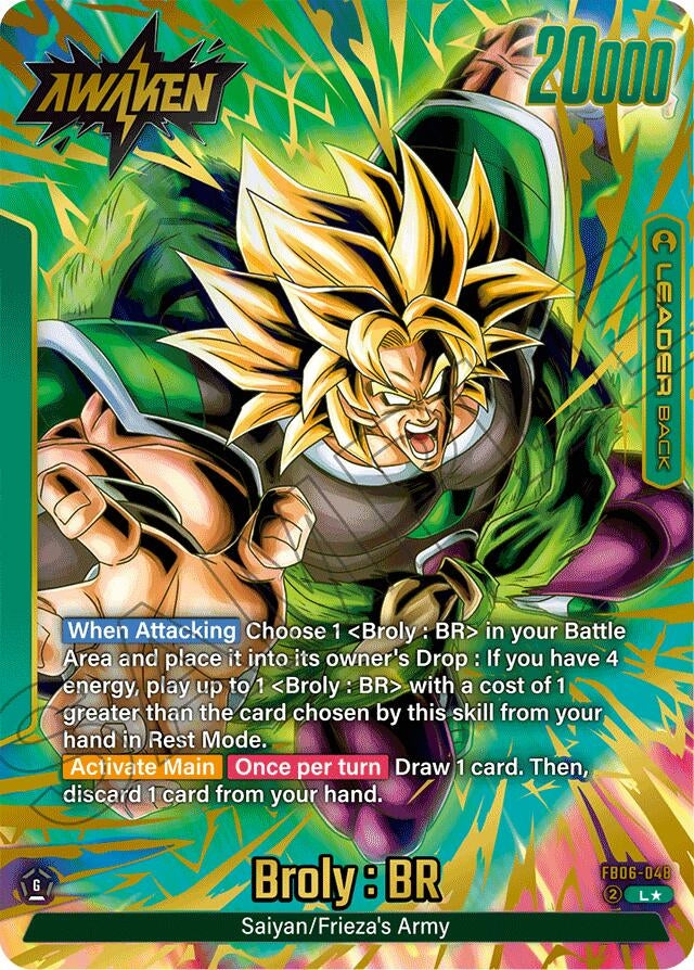 Image for Broly : BR - FB06-048 (Alternate Art) - Dragon Ball Super: Fusion World