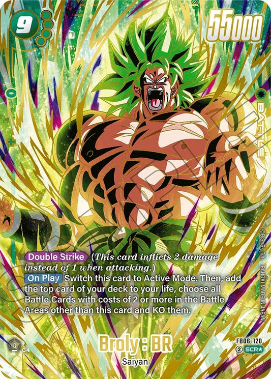 Image for Broly : BR - FB06-120 (Alternate Art) - Dragon Ball Super: Fusion World