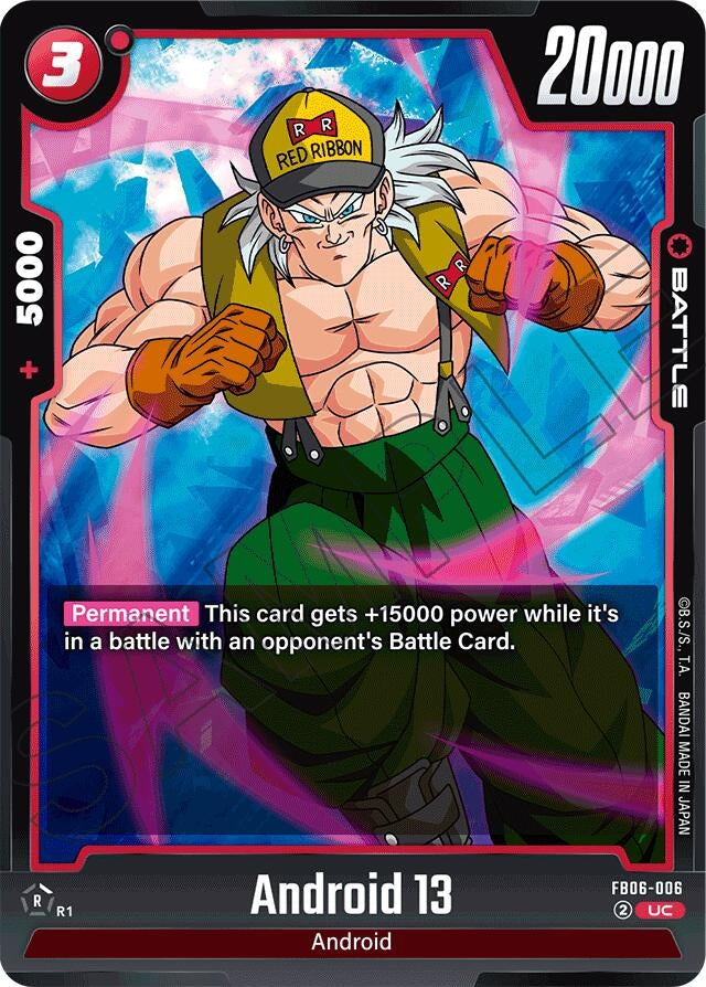 Image for Android 13 - Dragon Ball Super: Fusion World