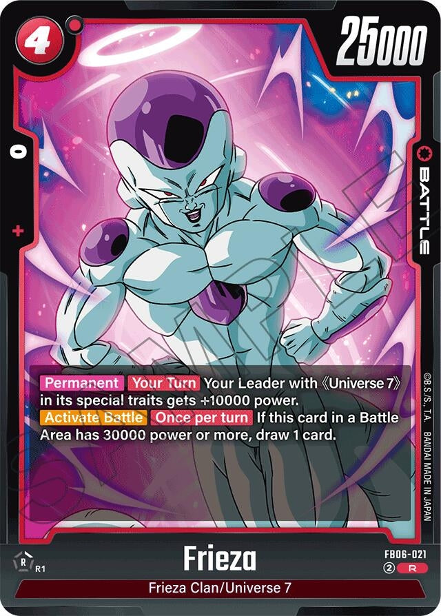 Image for Frieza - Dragon Ball Super: Fusion World