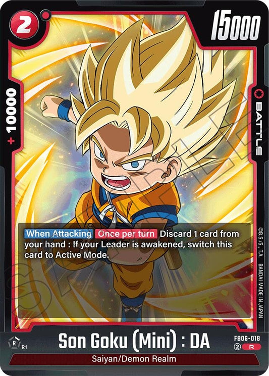 Image for Son Goku (Mini) : DA - FB06-018 - Dragon Ball Super: Fusion World